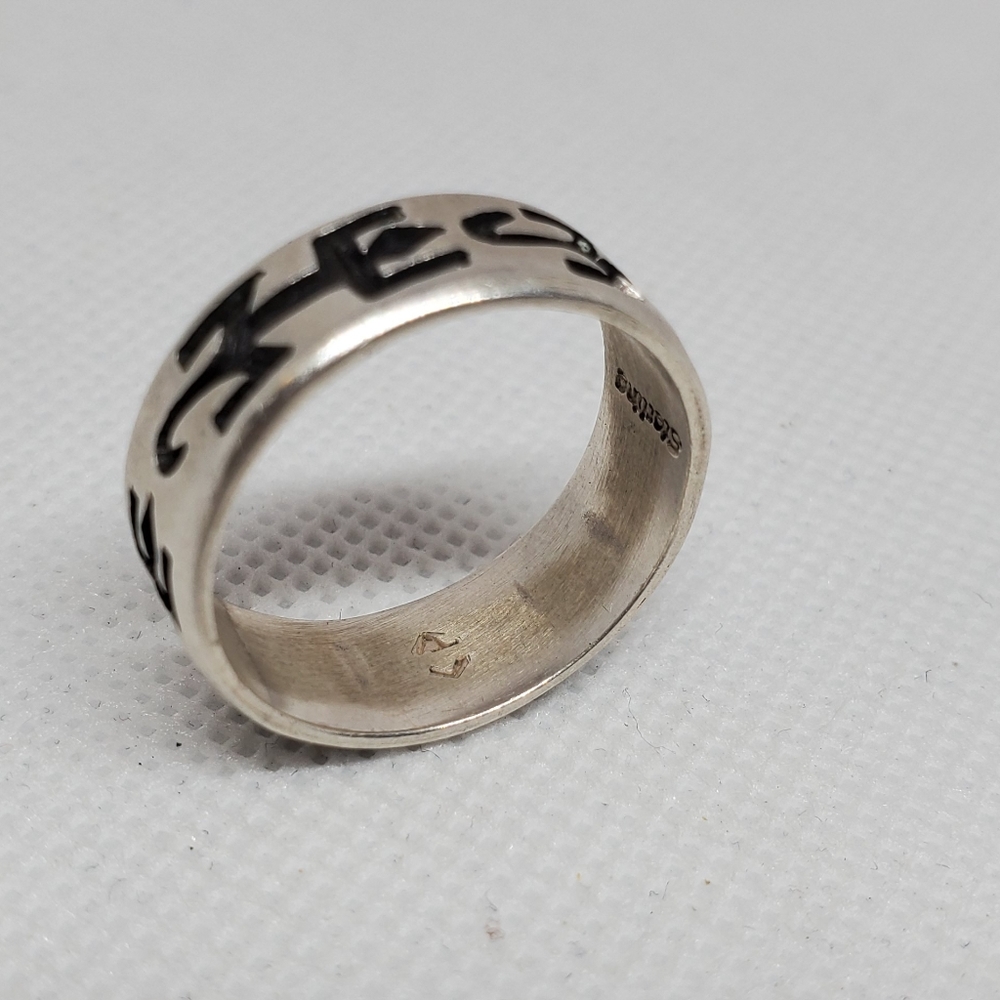 Calvin Peterson Signed Navajo Ring